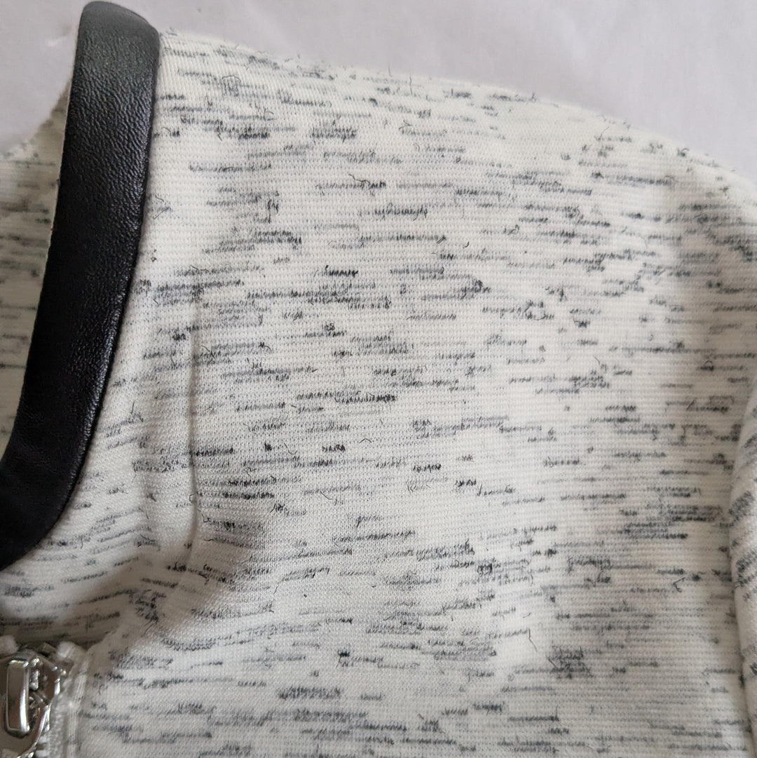 Rafaella Knit Moto Jacket Size 16