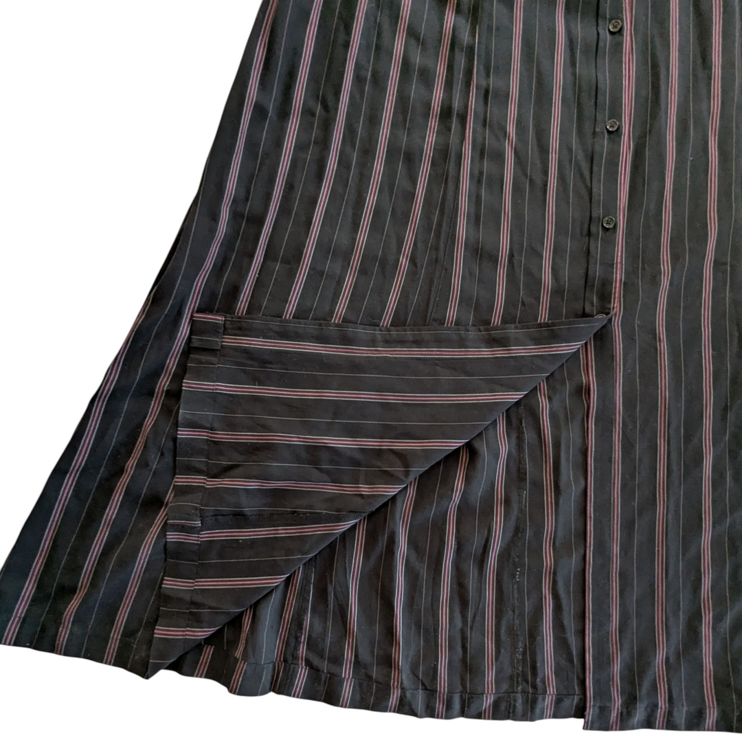 Paige Nayven Striped Maxi Dress Size Large