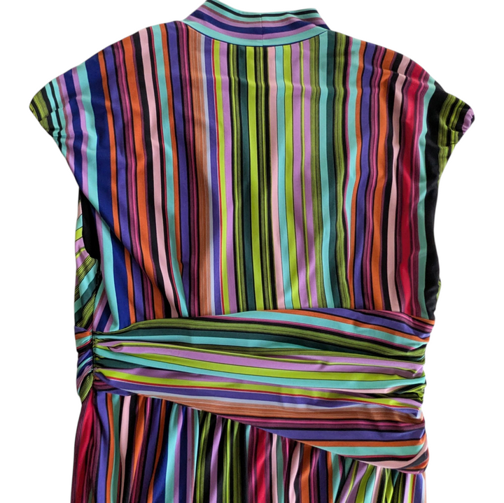 Suzy Chin for Maggy Boutique Faux Wrap Dress Size 16W