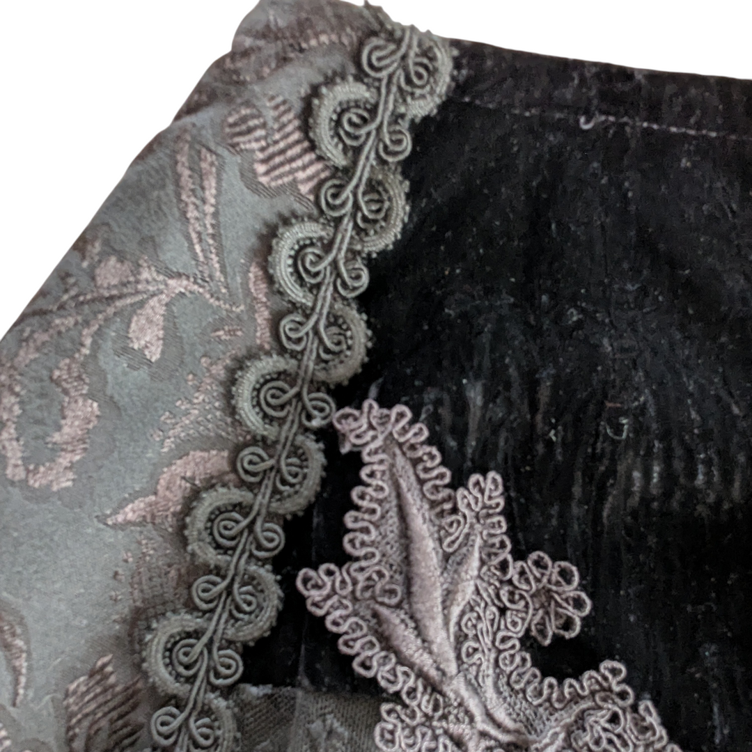 Martin McCrae Velvet and Lace Maxi Skirt Size XS