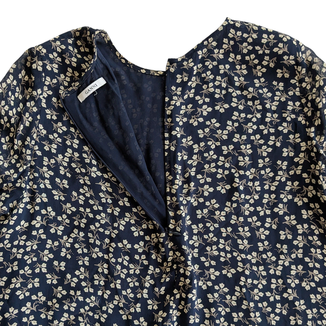 Ganni Floral Print Dress Size 40/10