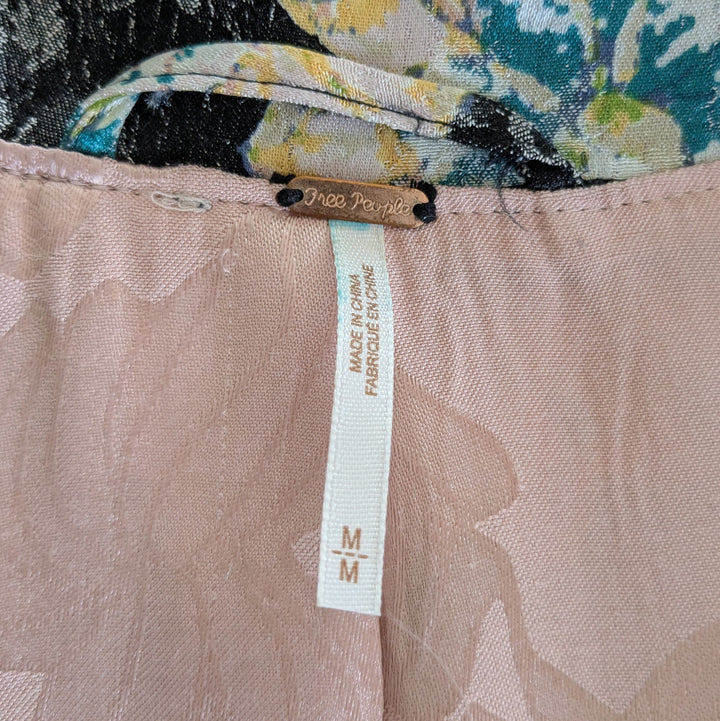 Free People Floral Kimono Jacket Size Medium