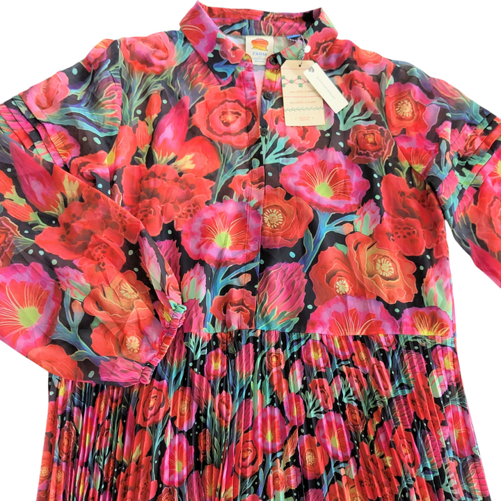 FARM Rio for Anthropologie Maxi Dress Size XL NWT