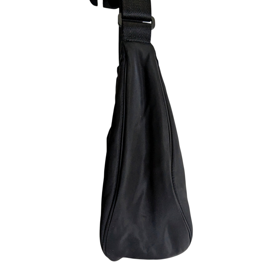 Aritzia's Sunday Best Goldie Black Nylon Hobo Bag