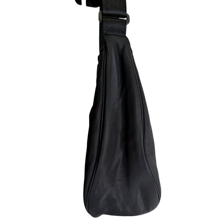 Aritzia's Sunday Best Goldie Black Nylon Hobo Bag
