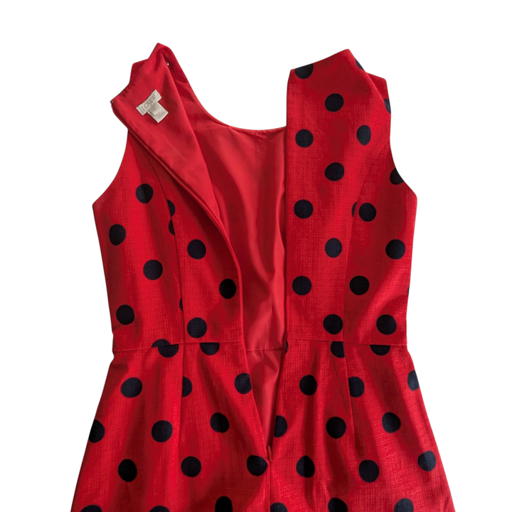 J. Crew Factory Polka Dot Dress Size 4
