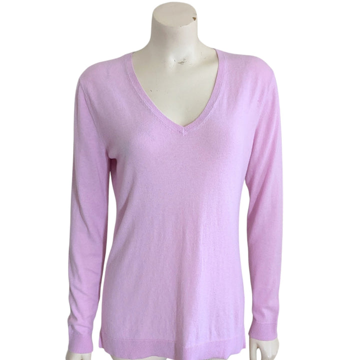 The Line Cotton/Silk Blend Sweater Size Medium