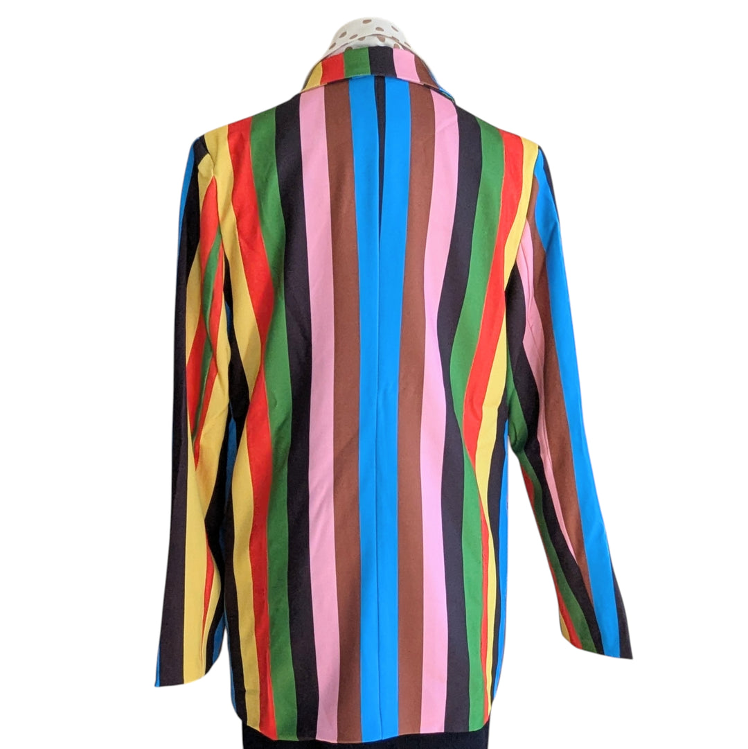Striped Blazer Size Medium