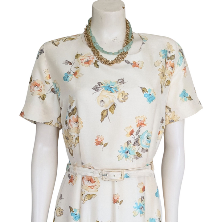 Barrie-Pace Ltd Vintage Silk Dress Size 10