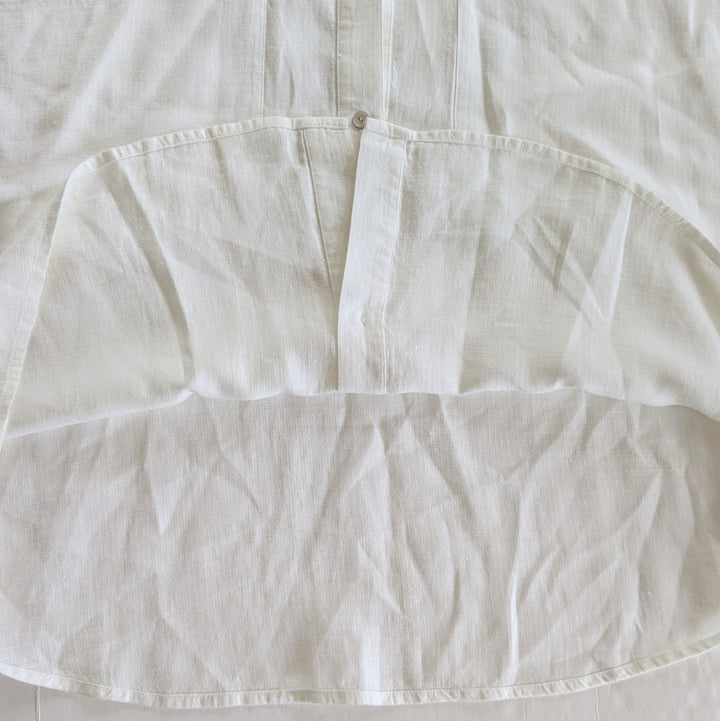 Eileen Fisher Linen Blend Top Size Large