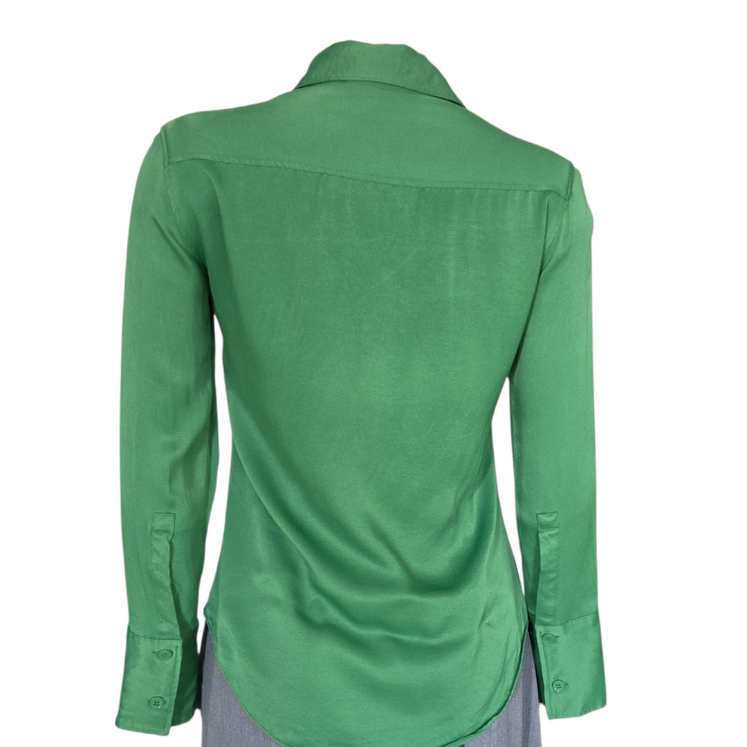 Zara Satin Blouse Size XS