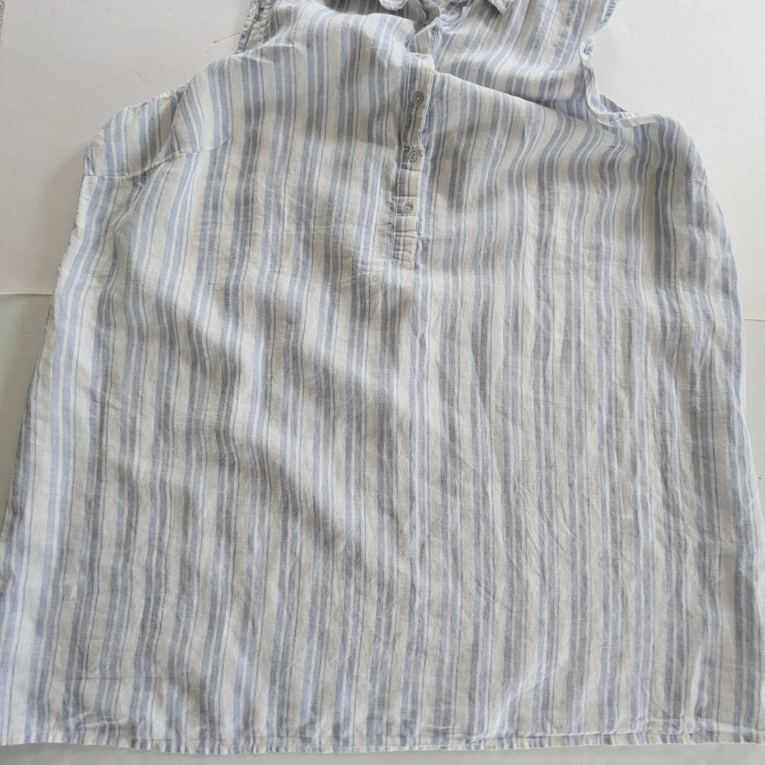 Sigrid Olsen Linen Shirt Dress Size 3X