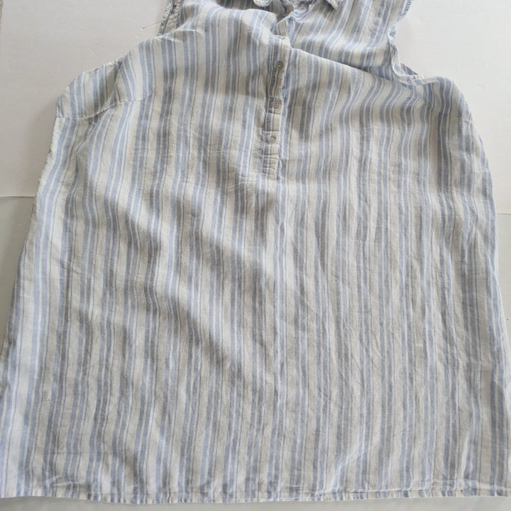 Sigrid Olsen Linen Shirt Dress Size 3X