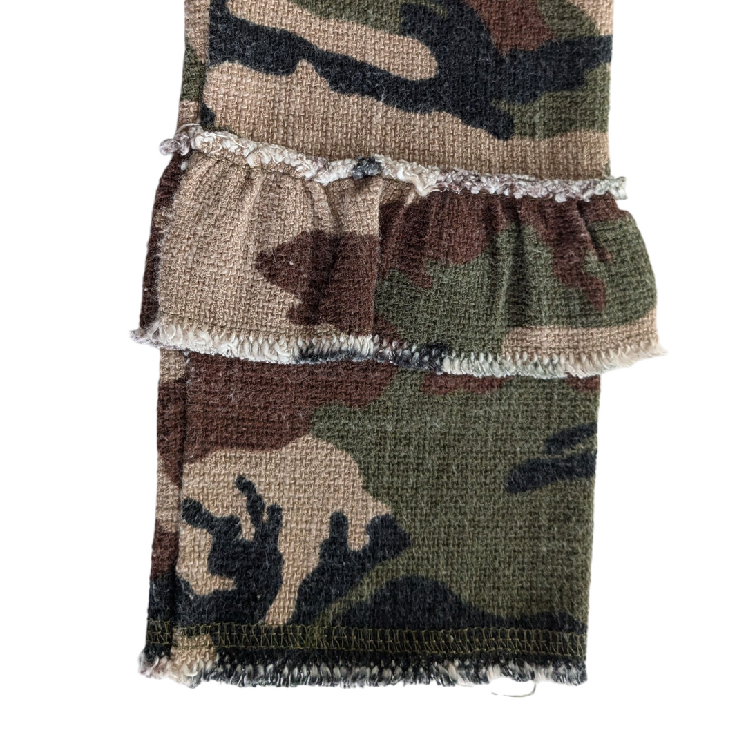 Vicolo Camo Print Cotton Jacket Size Medium