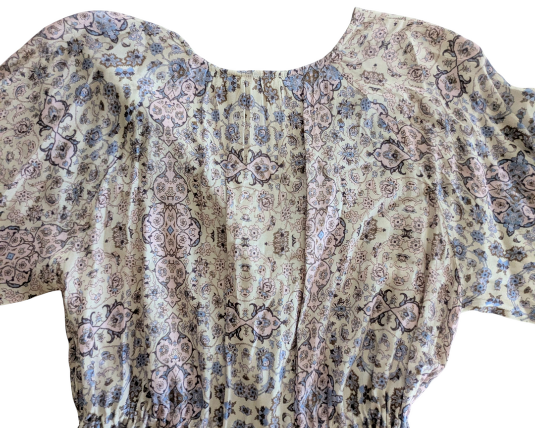 Roller Rabbit Odila Odaya Tiered Maxi Dress Size XL NWT