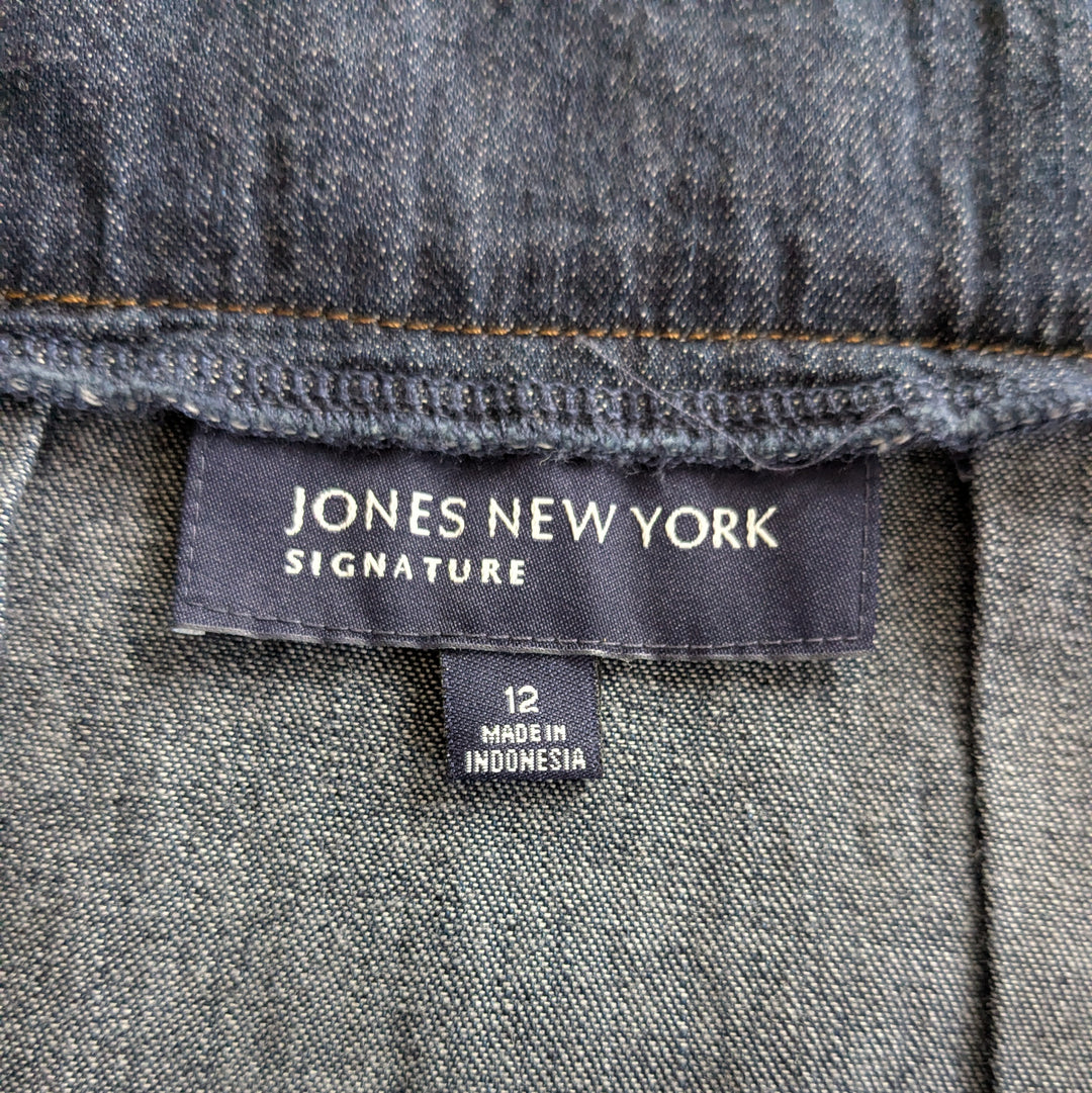 Jones New York Denim Skirt Size 12