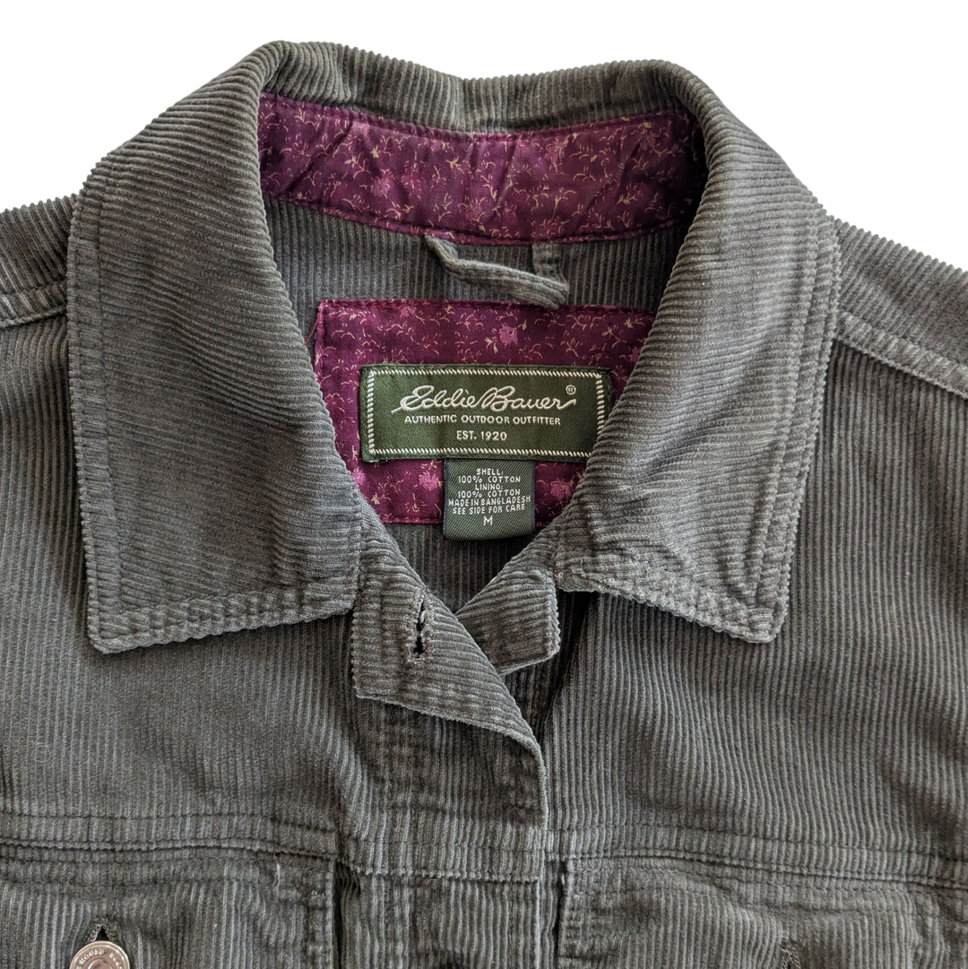 Eddie Bauer Corduroy Blazer Size Medium