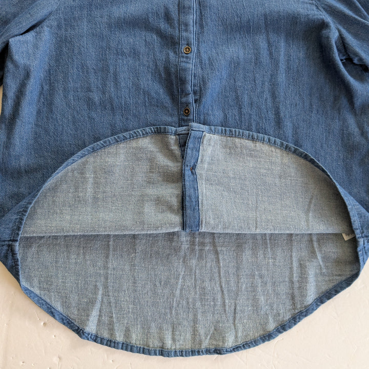 Old Navy Denim Shirt Size Medium Tall