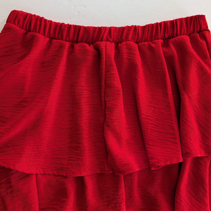 21 Saints Red Mini skirt Size Large