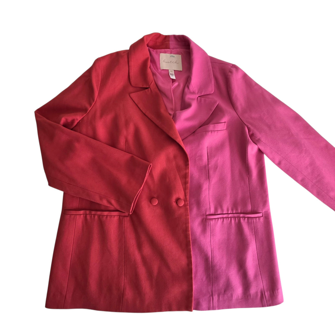 Anthropologie Hutch 2 Tone Blazer Size 1X