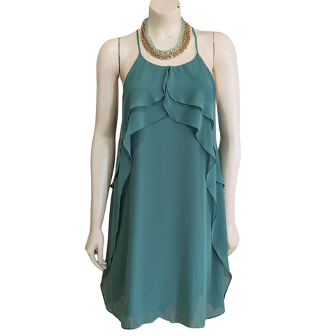 BCBG Green Swing Dress Size 4