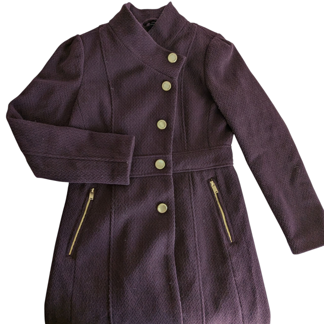 Guess Wool Blend Coat Size Medium