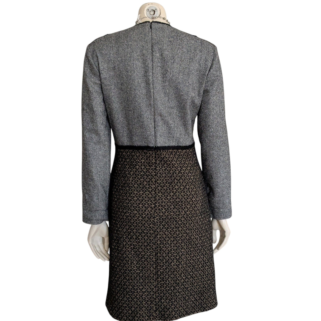 Etro Wool Blend Flared Dress Size 42/6