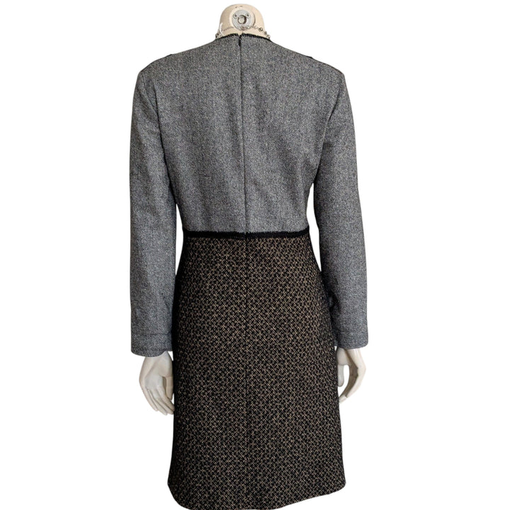 Etro Wool Blend Flared Dress Size 42/6