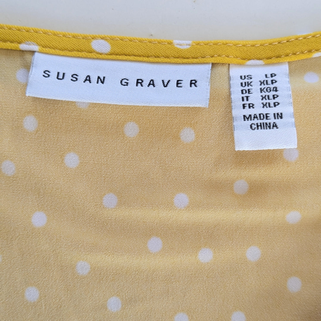 Susan Graver Jersey Knit Dress Size LP