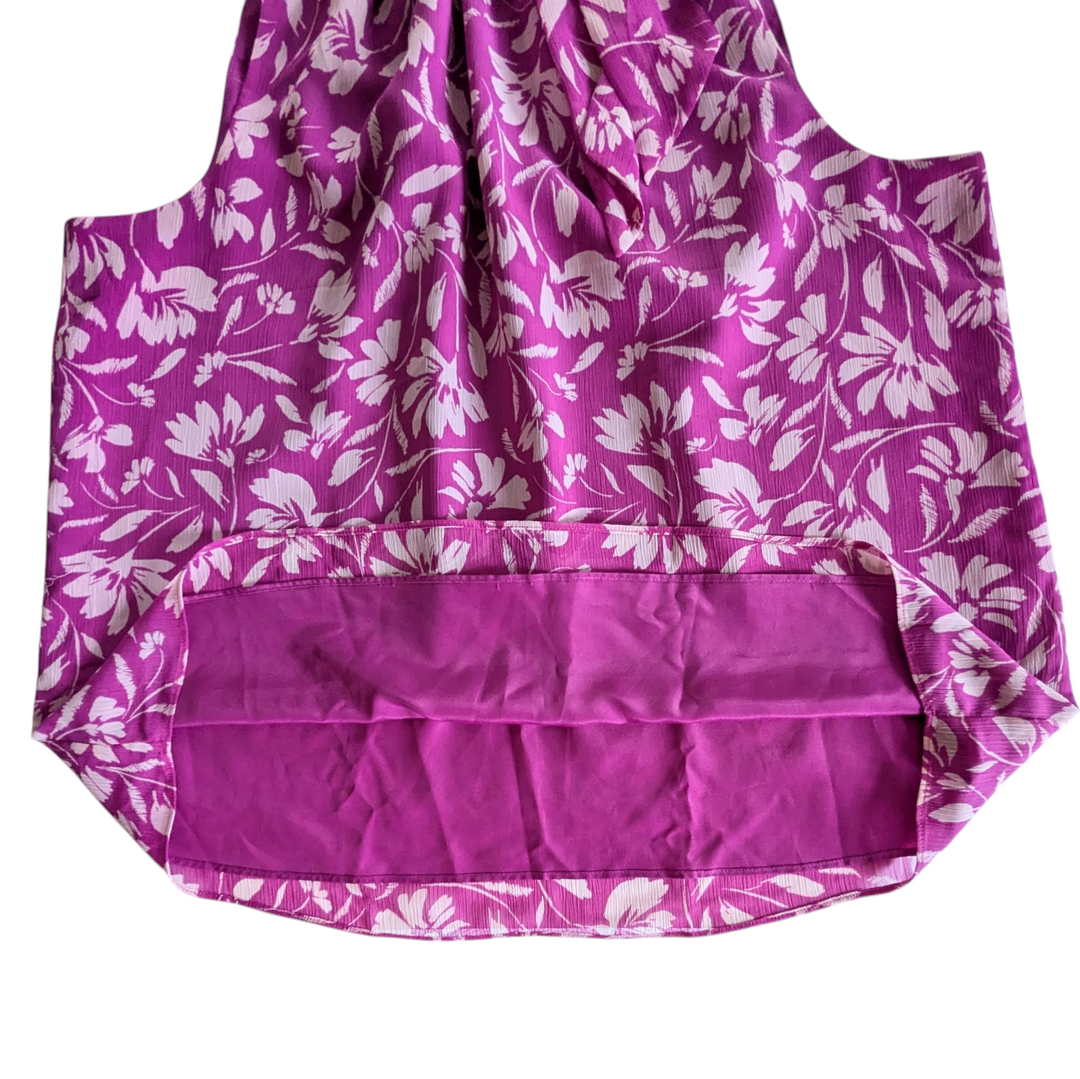 Ann Taylor Factory Sleeveless Blouse Size XL