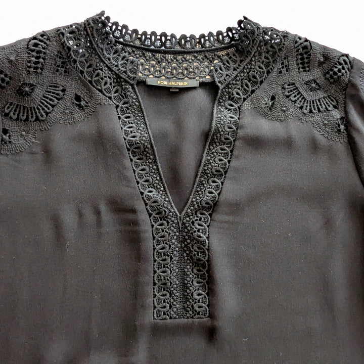 Kobi Halperin Jessa Silk Top Size XL