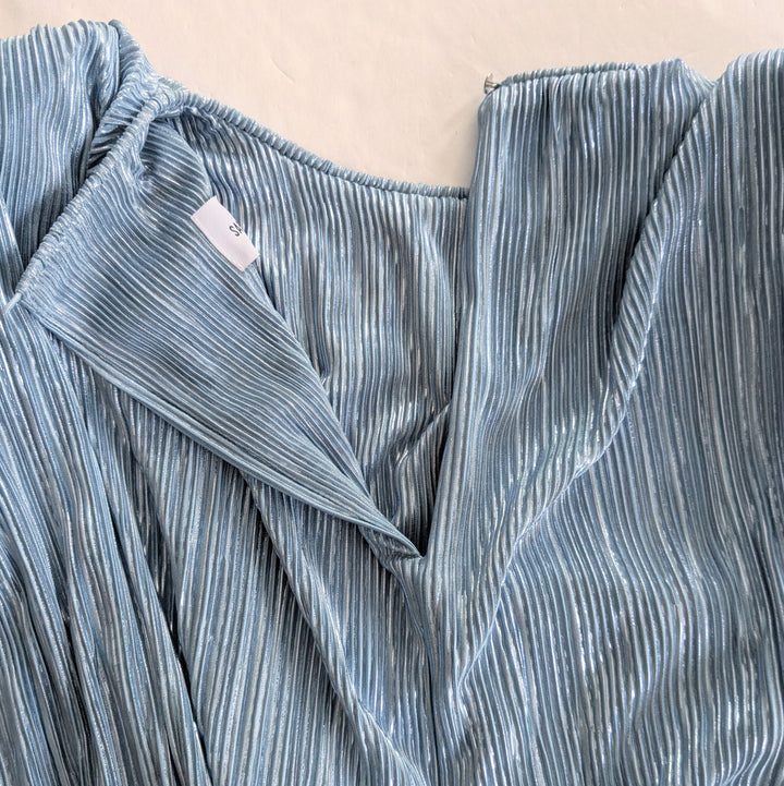Sabina Musayev Amazon Pleated Crop Top Size XS