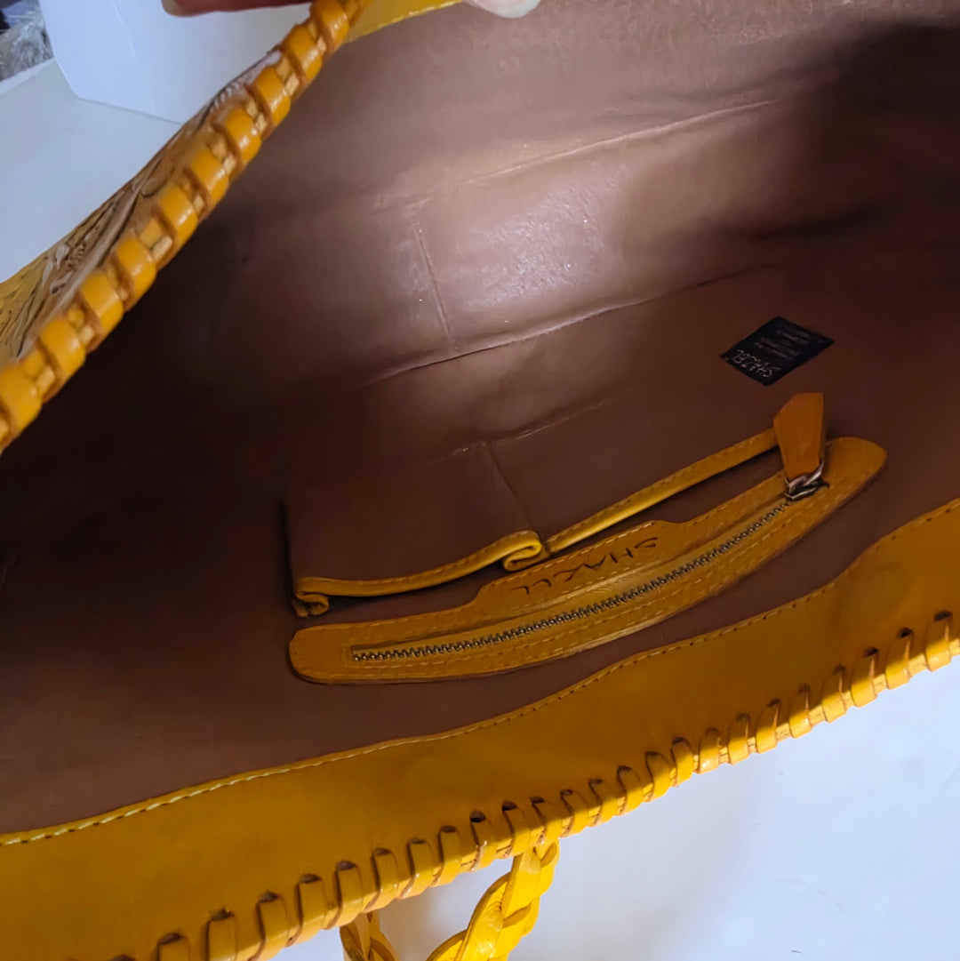 Shazel Leather Convertible Shoulder Bag