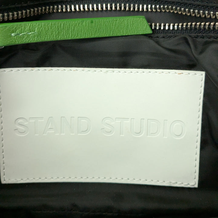 Stand Studio Leather Convertible Puffer Bag