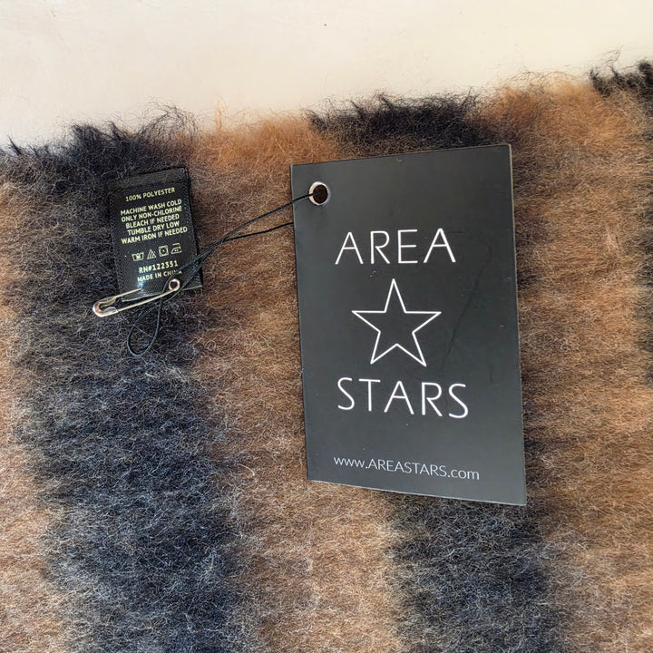 Area Stars Striped Scarf NWT