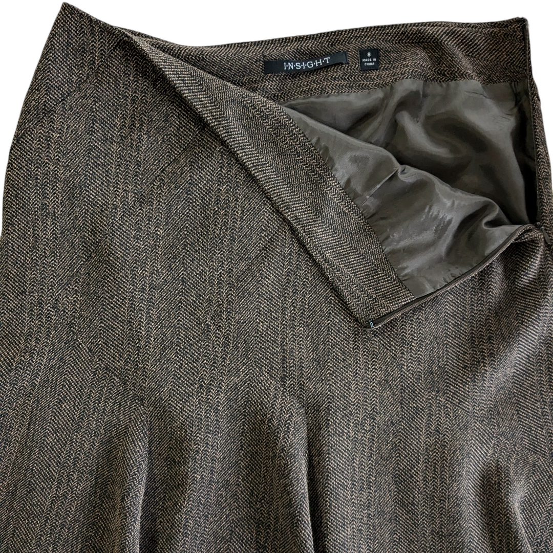 Insight Tweed Skirt Size 8