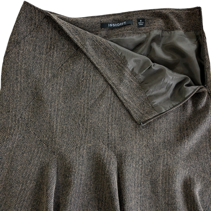 Insight Tweed Skirt Size 8