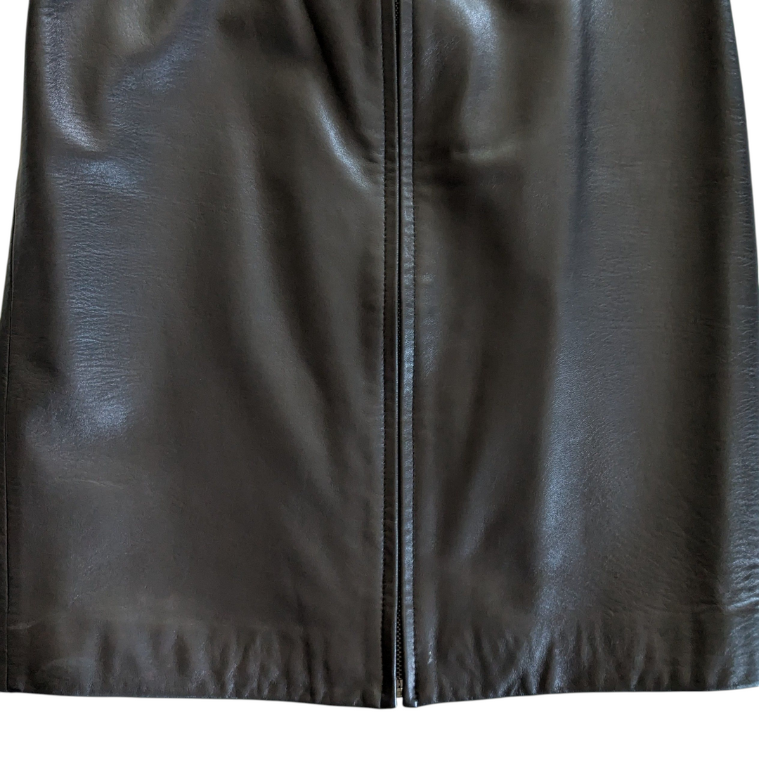 Kenneth Cole Leather Dress Size Small