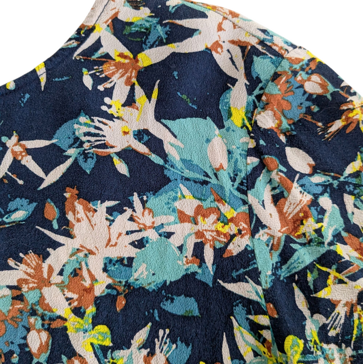 Sam & Lavi Floral Print Blouse Size Medium