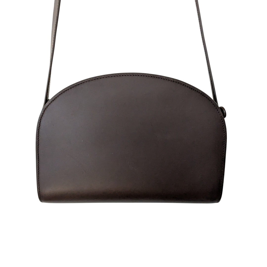 A.P.C. Leather Demi Lune Bag