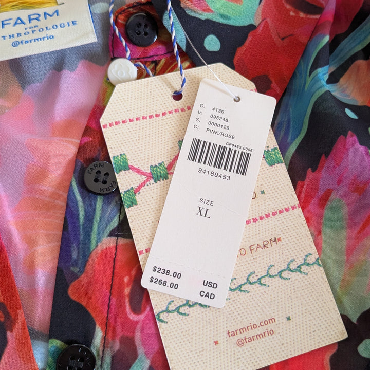 FARM Rio for Anthropologie Maxi Dress Size XL NWT