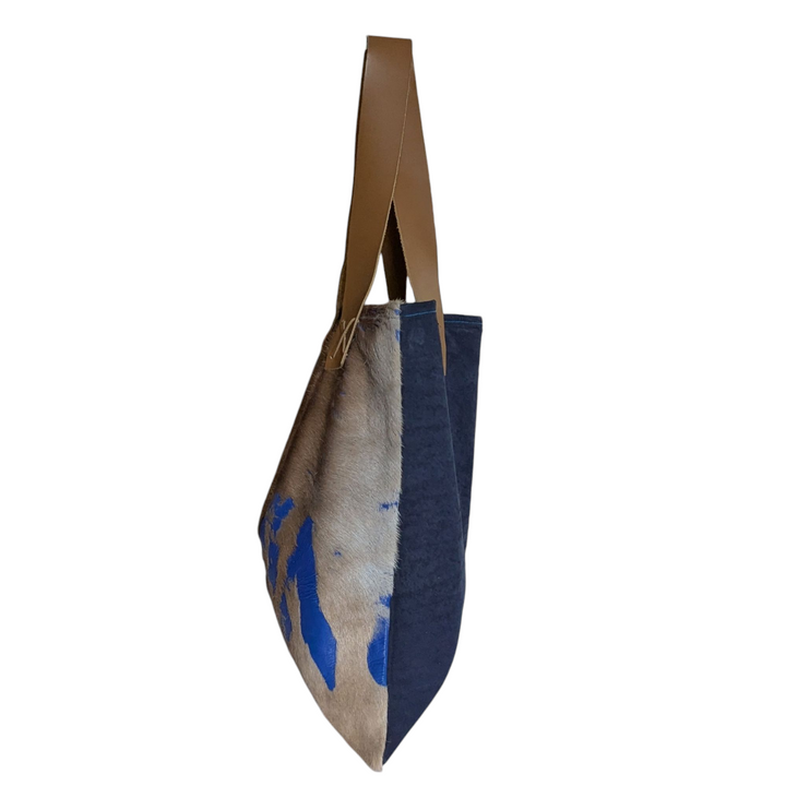 SutiSana Frank Road Cowhide Tote Bag