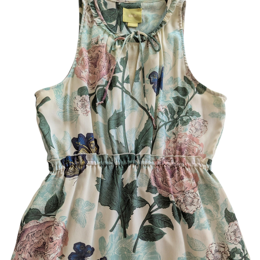 Anthropologie Maeve Maravilla Floral Tiered Maxi Dress Size 10