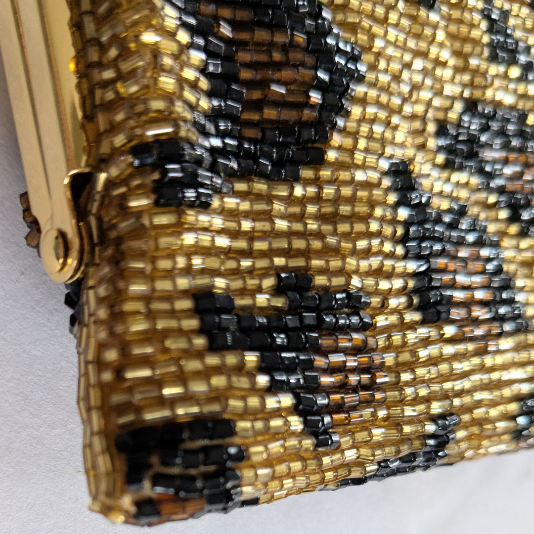 Valerie Stevens Cheetah Print Mini Evening Bag