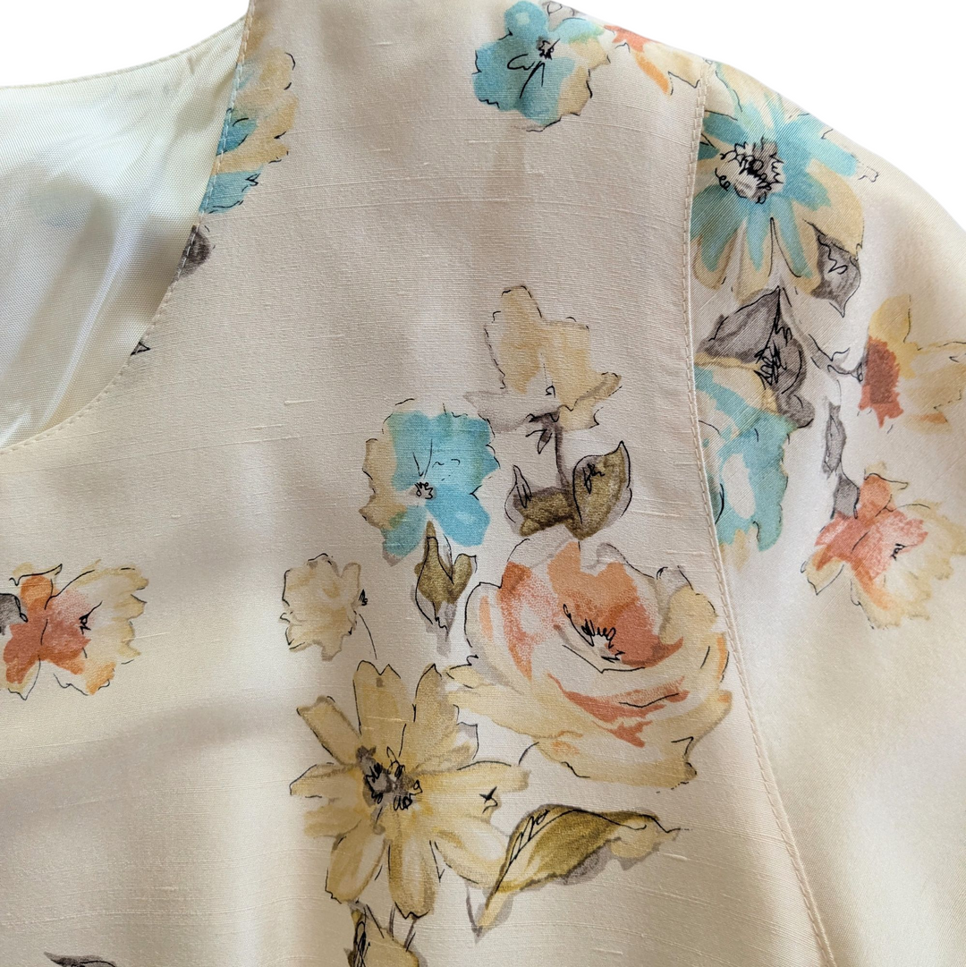 Barrie-Pace Ltd Vintage Silk Dress Size 10