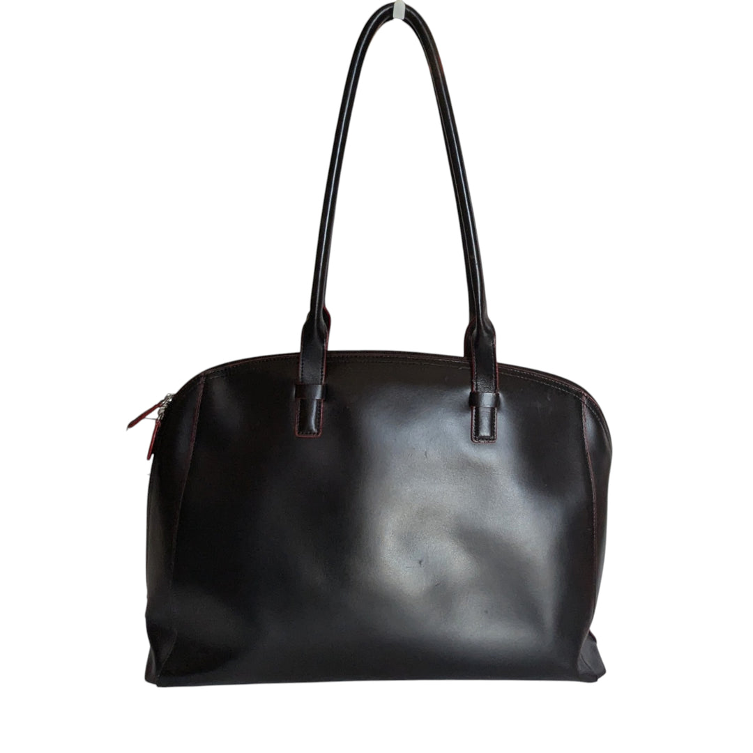 Lodis Audrey Buffy Leather Domed Shoulder Tote Bag