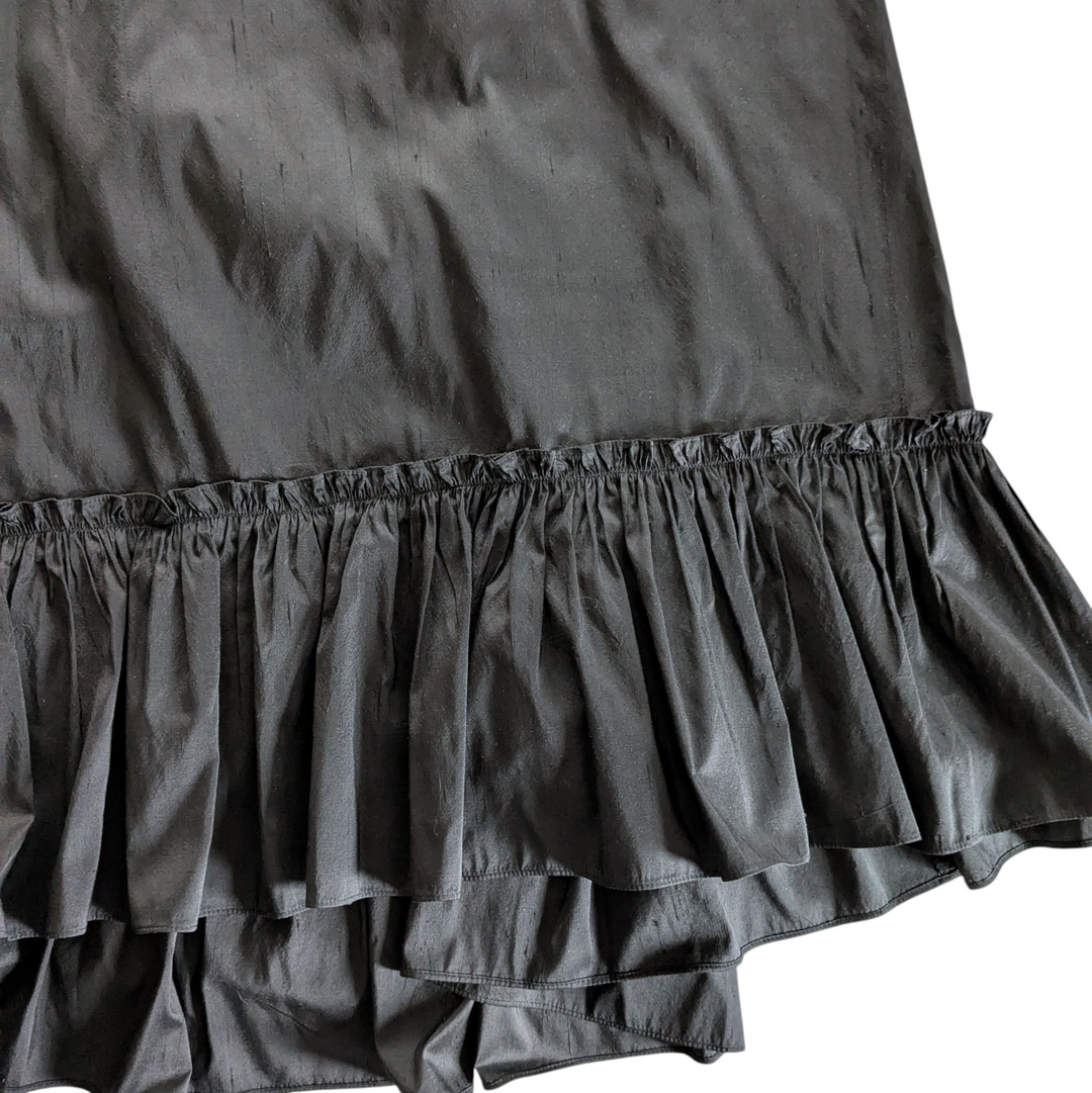 Calypso Silk Taffeta Maxi Skirt Size 0