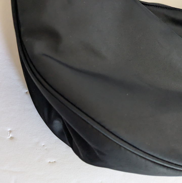 Aritzia's Sunday Best Goldie Black Nylon Hobo Bag