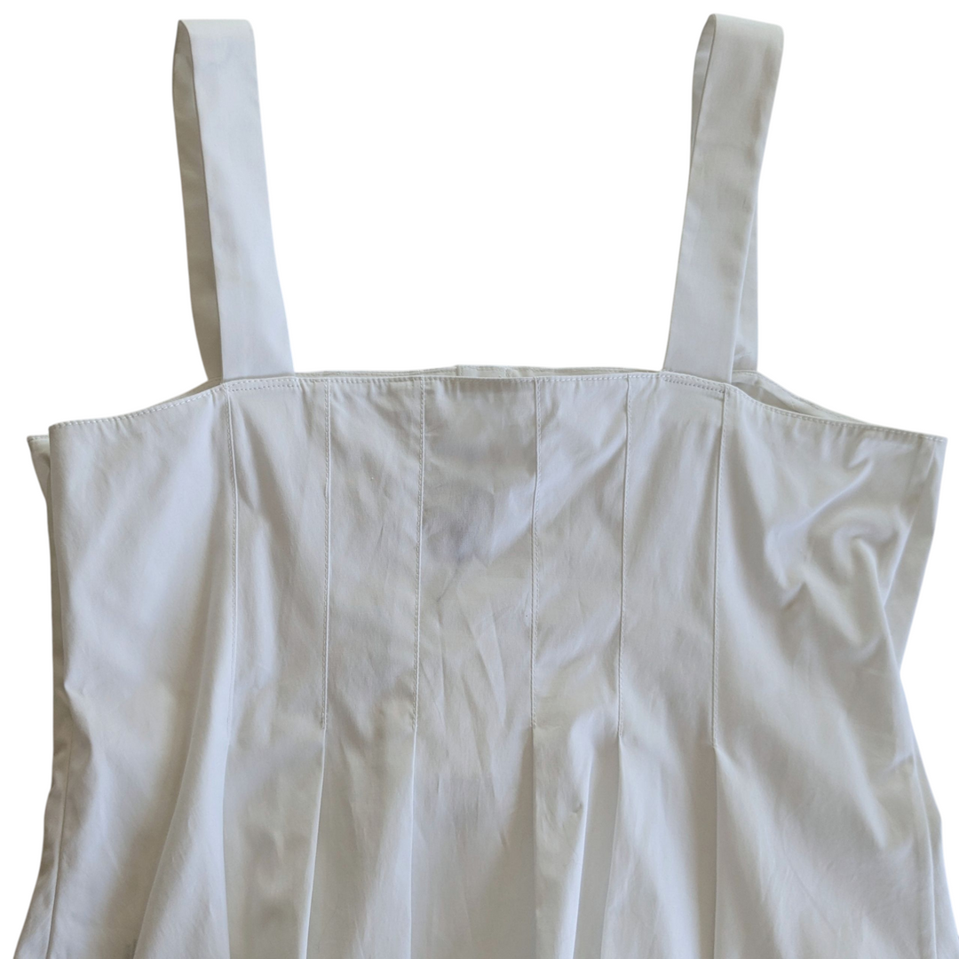 Veronica Beard Laura White Top Size 12 NWT