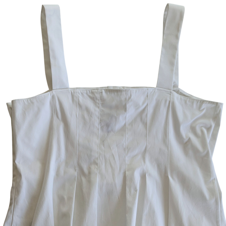 Veronica Beard Laura White Top Size 12 NWT